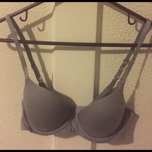 Aerie Sunnie Push Up Bra Gray 32B
