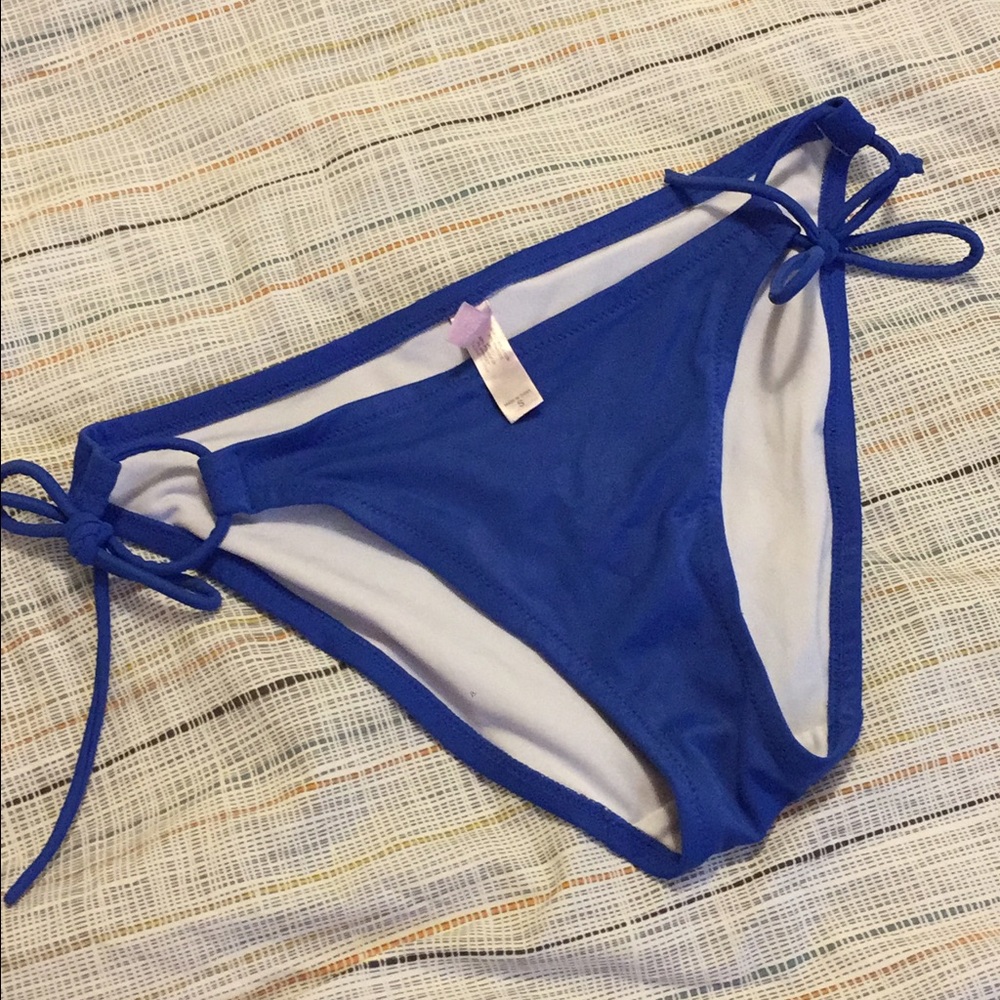 Victoria's Secret cobalt blue bikini bottoms