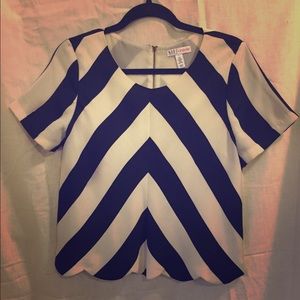 Classic Style Black & White Fashion Week Blouse!