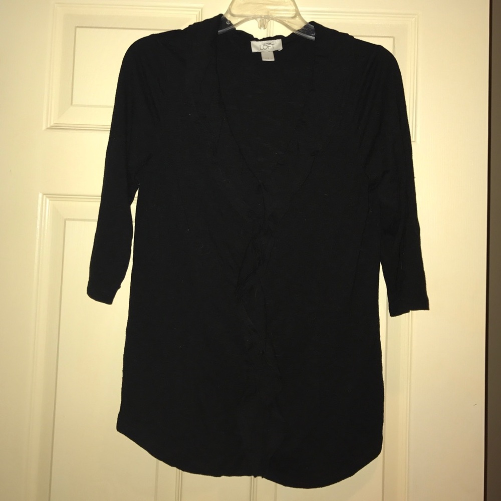 Simple Black Blouse