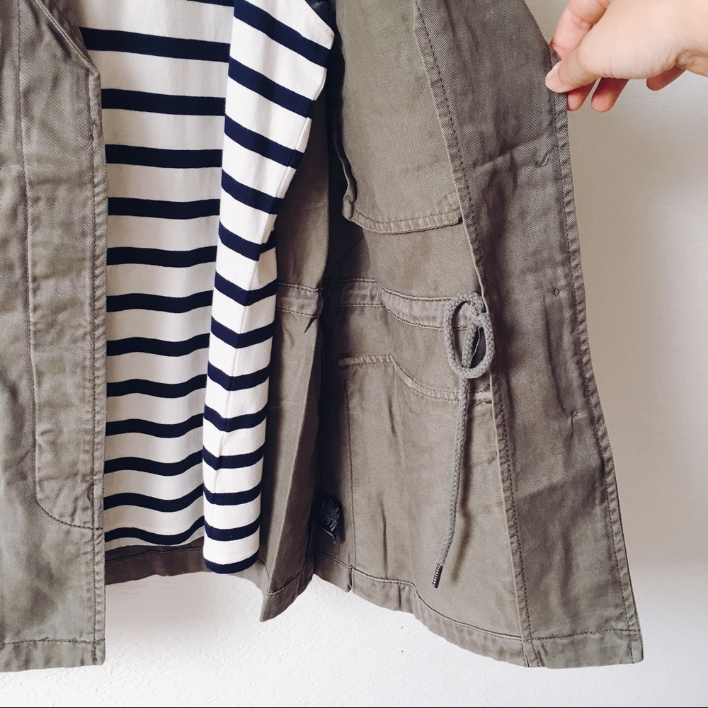 Anthropologie Sanctuary Faded Olive Military Vest - Picture 5 of 8