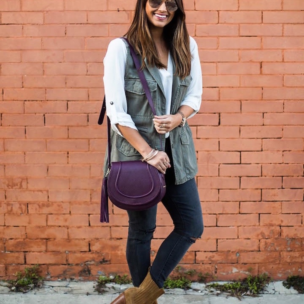 Anthropologie Sanctuary Faded Olive Military Vest - Picture 2 of 8