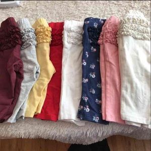 Old navy ruffled bottom leggings