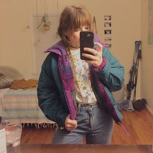 Retro Vintage 90's Ski Coat