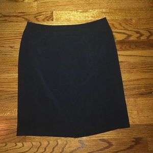 Black pencil skirt