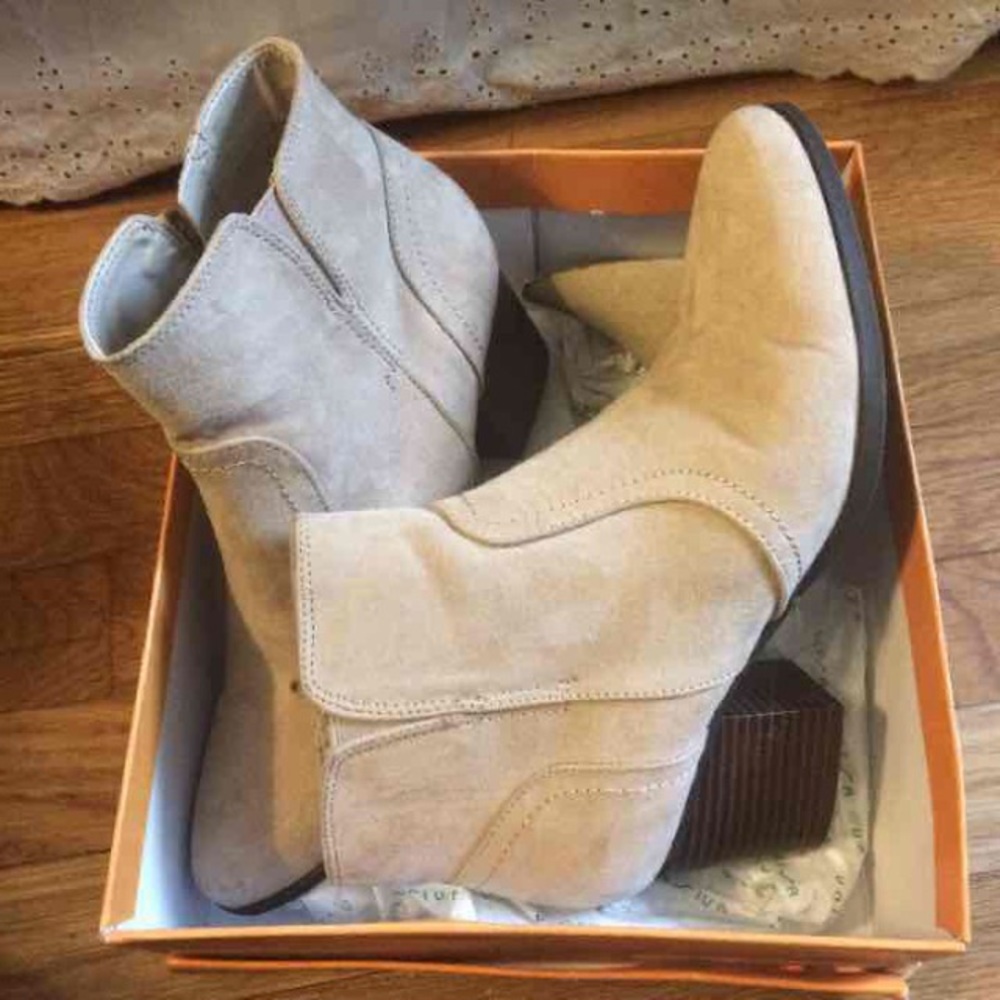 Tan Booties