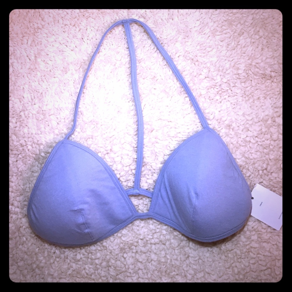 Urban outfitter sky blue bralette, 100% brand new