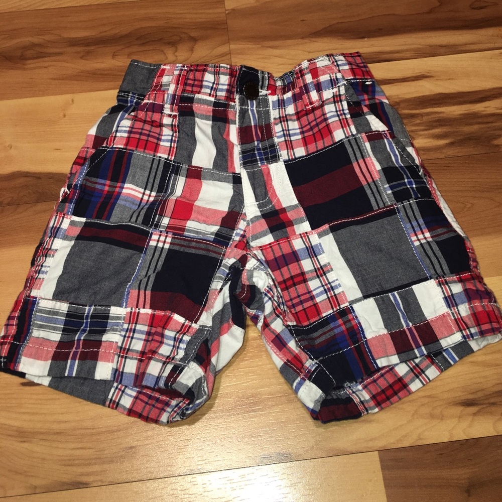 Gymboree Baby Boy Plaid Shorts NWOT