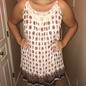 Boho Style Plus Size Dress