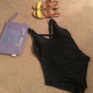 Strappy Back One Piece Swim