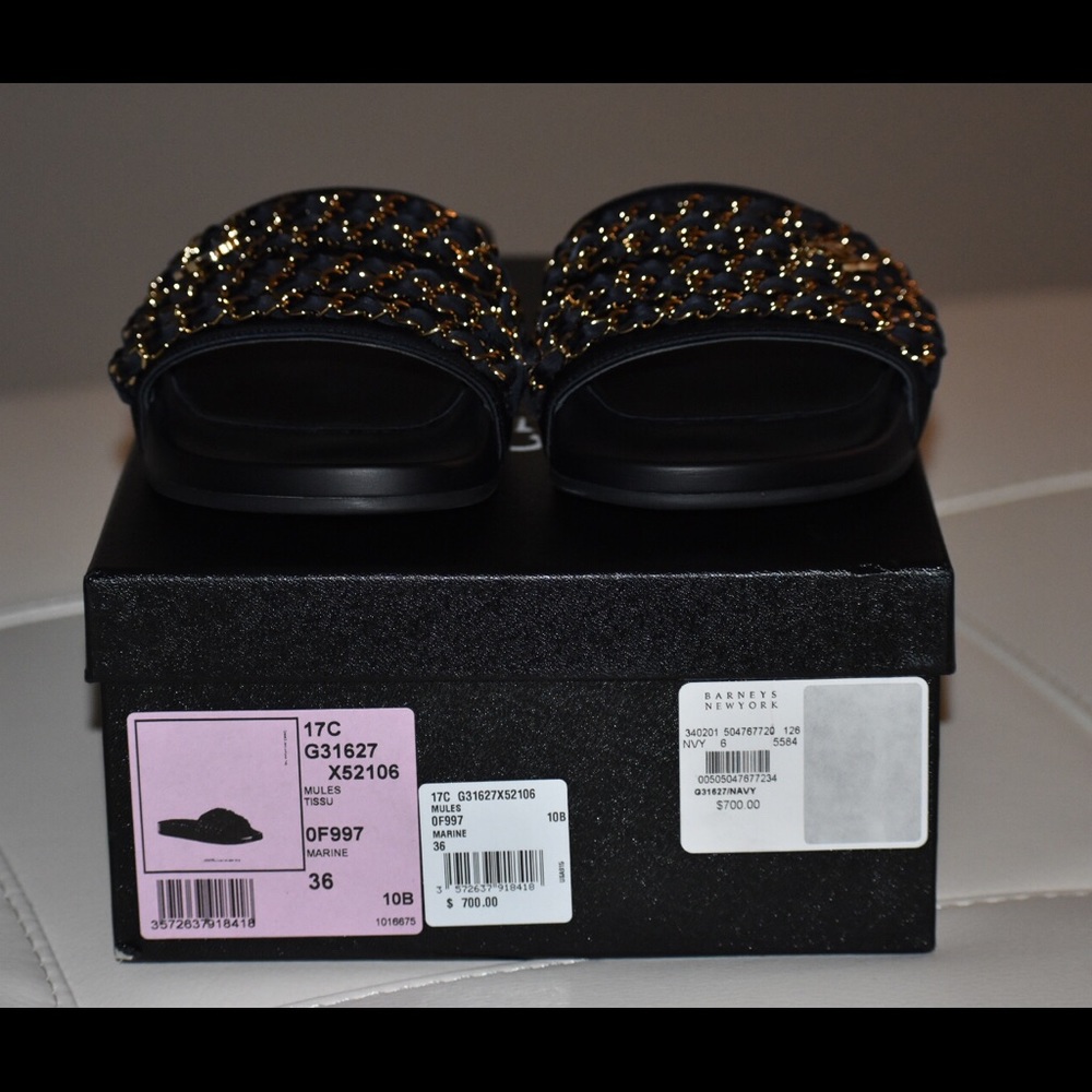 NEW Chanel Slides