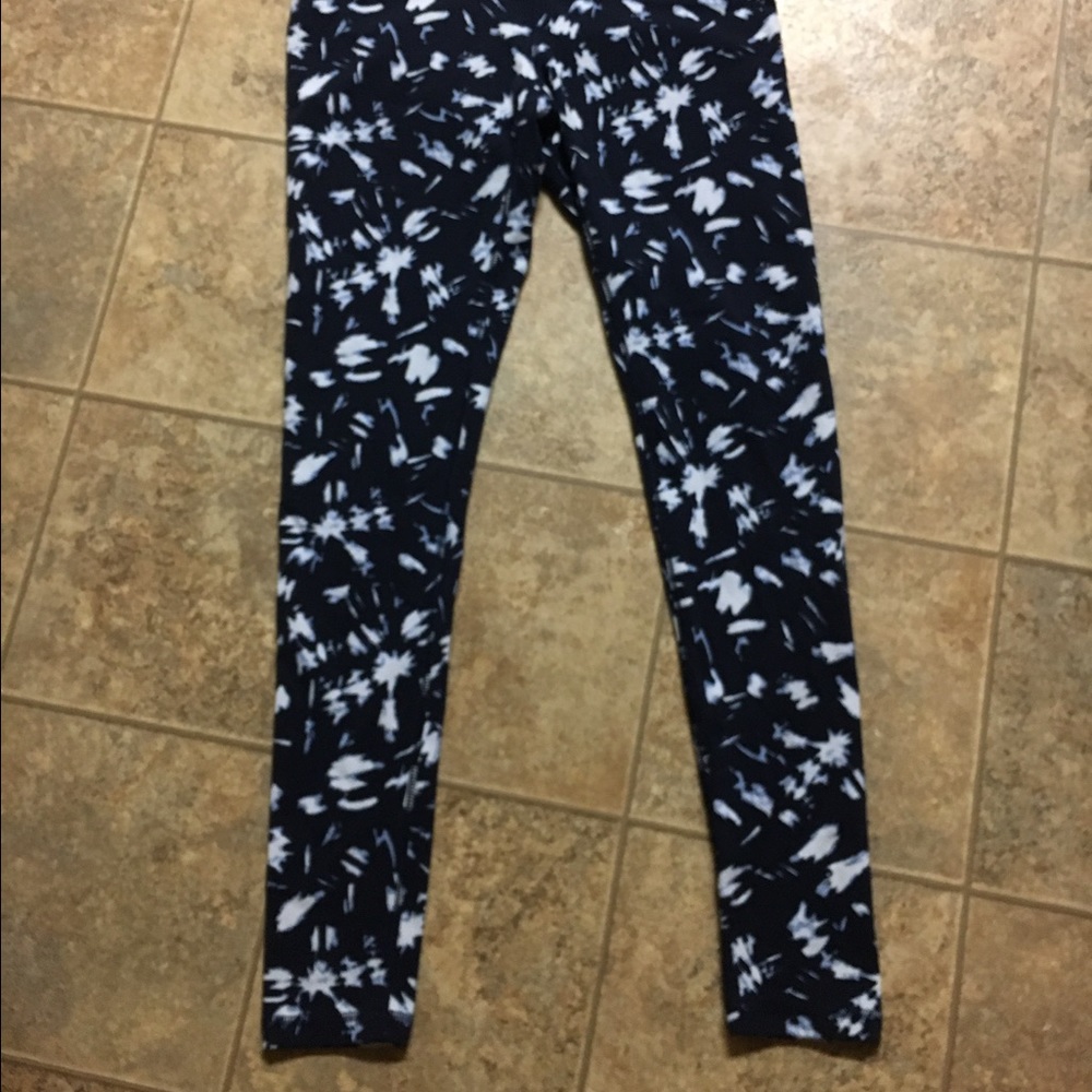 Navy/Light Blue Lucy Leggings - Medium