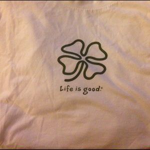 Shamrock Men's Life is good tee ☘️☘️☘️