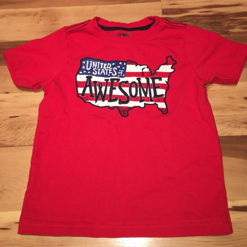 Gymboree Patriotic Tee 18-24 Mo