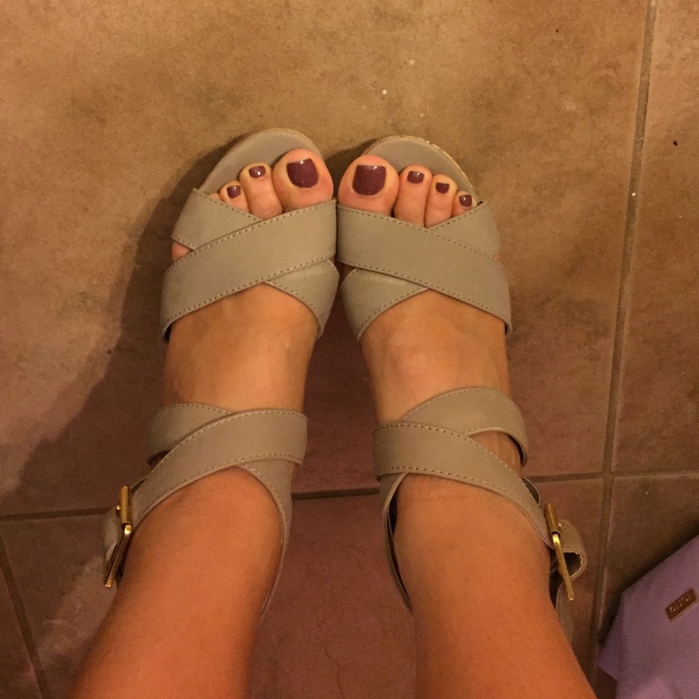 Steve Madden Chunky Cork Wedge