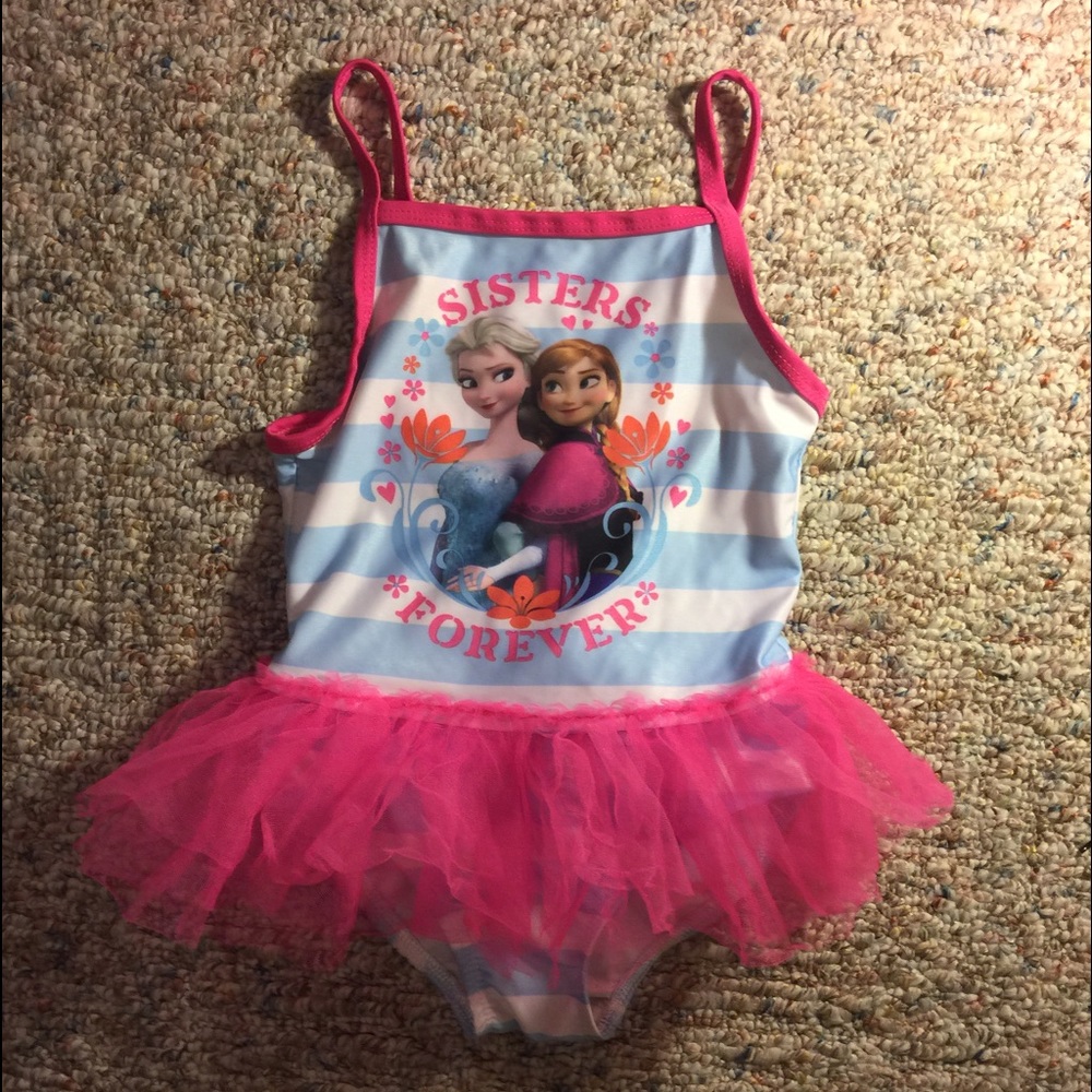 ❄️5T Disney frozen bathing suit