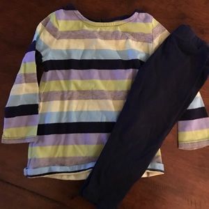 Gap tunic legging set