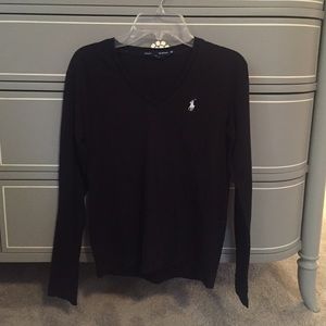 Black Polo Ralph Lauren Top