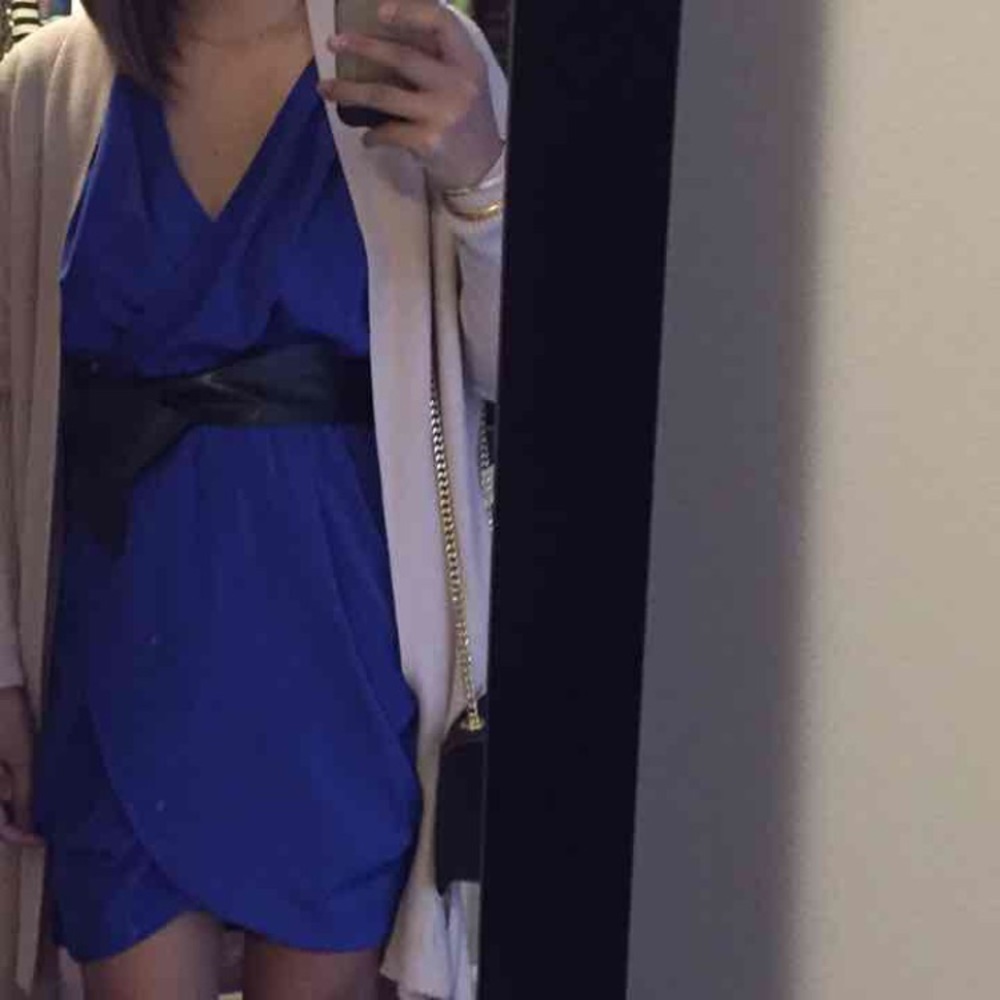 Cobalt blue dress XS