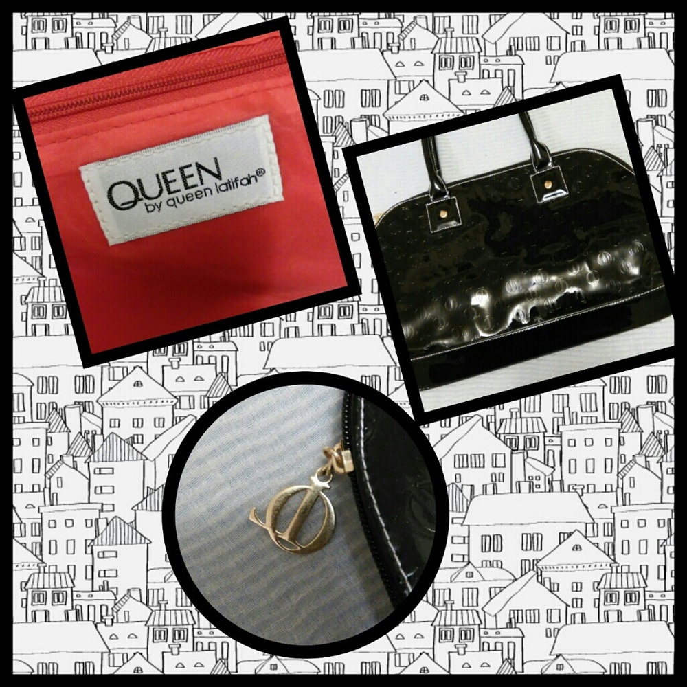 Queen Latifah black bag