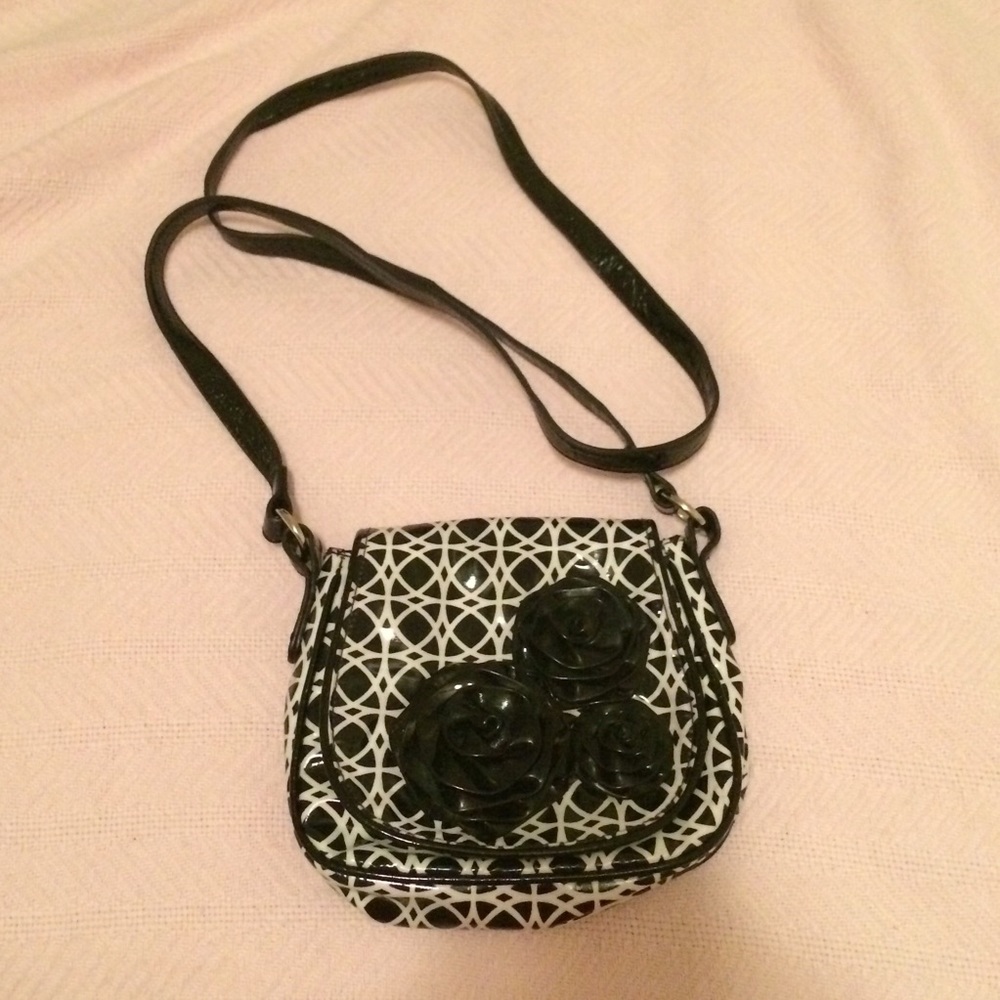 Vera Bradley Black and White Crossbody