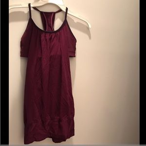 Yoga Tank Top with Built In Sports Bra