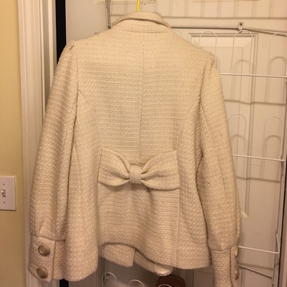 Cream and specked gold guess coat - Picture 3 of 3