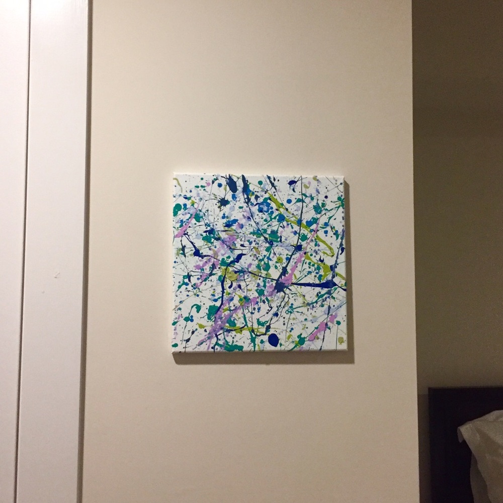 "Splash Of Colour" Abstract Wall Art