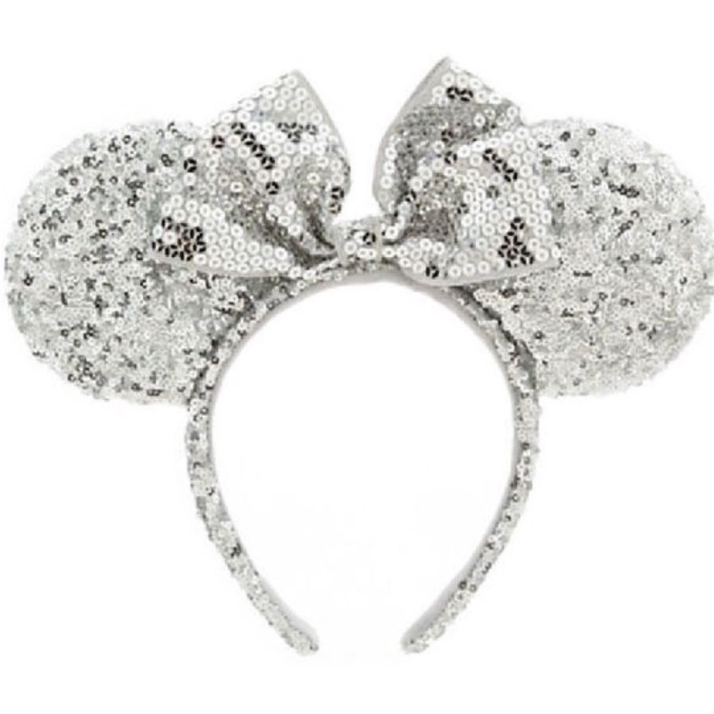 Disney Parks Sequined Ears - Silver