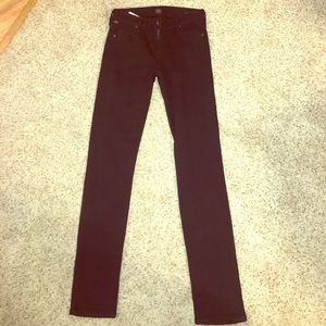 Citizens of Humanity Avedon slick skinny leg