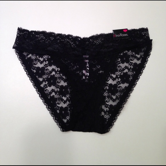 NWT Bintimates black lace bikini panty - Picture 1 of 3