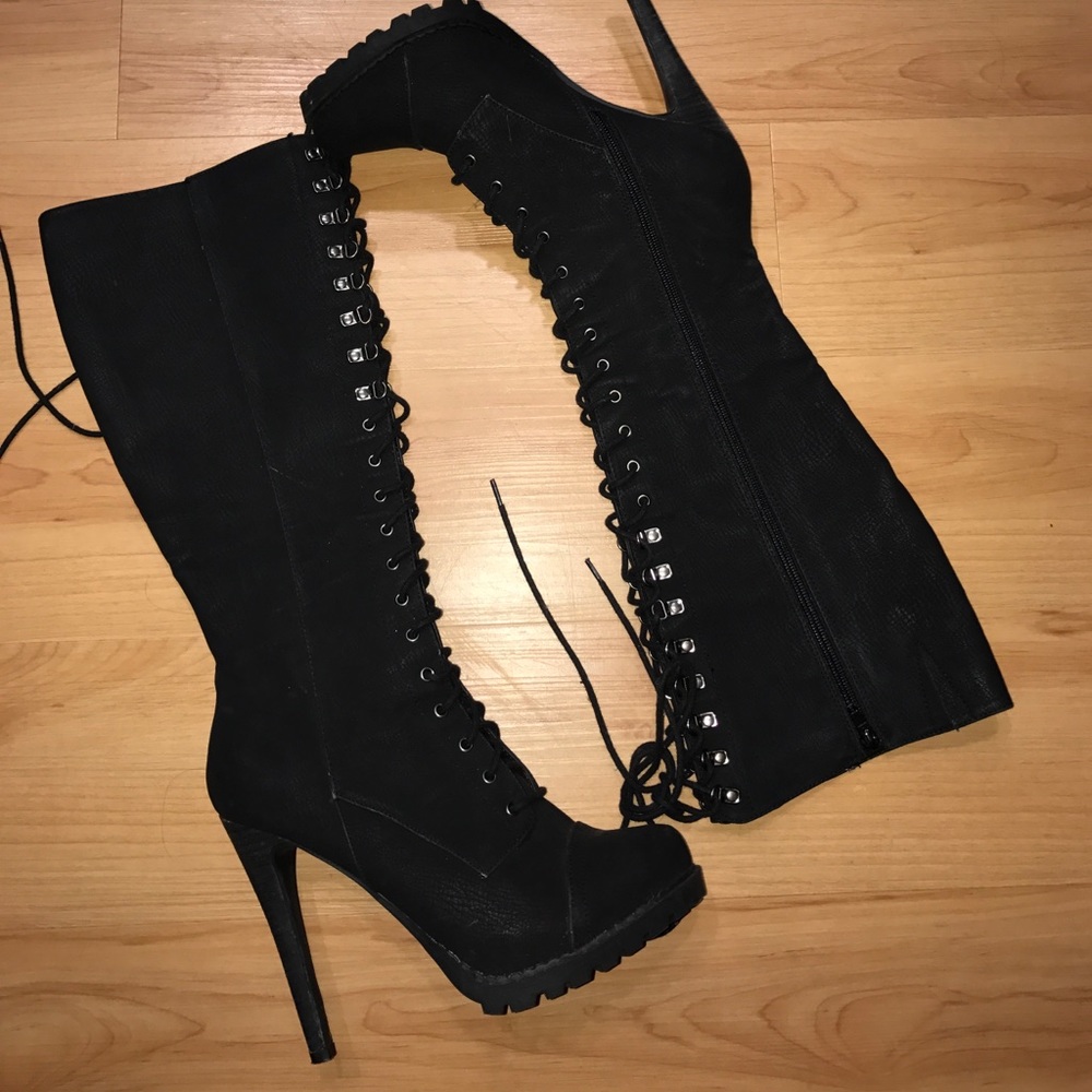 Aldo Black Boots!!!!
