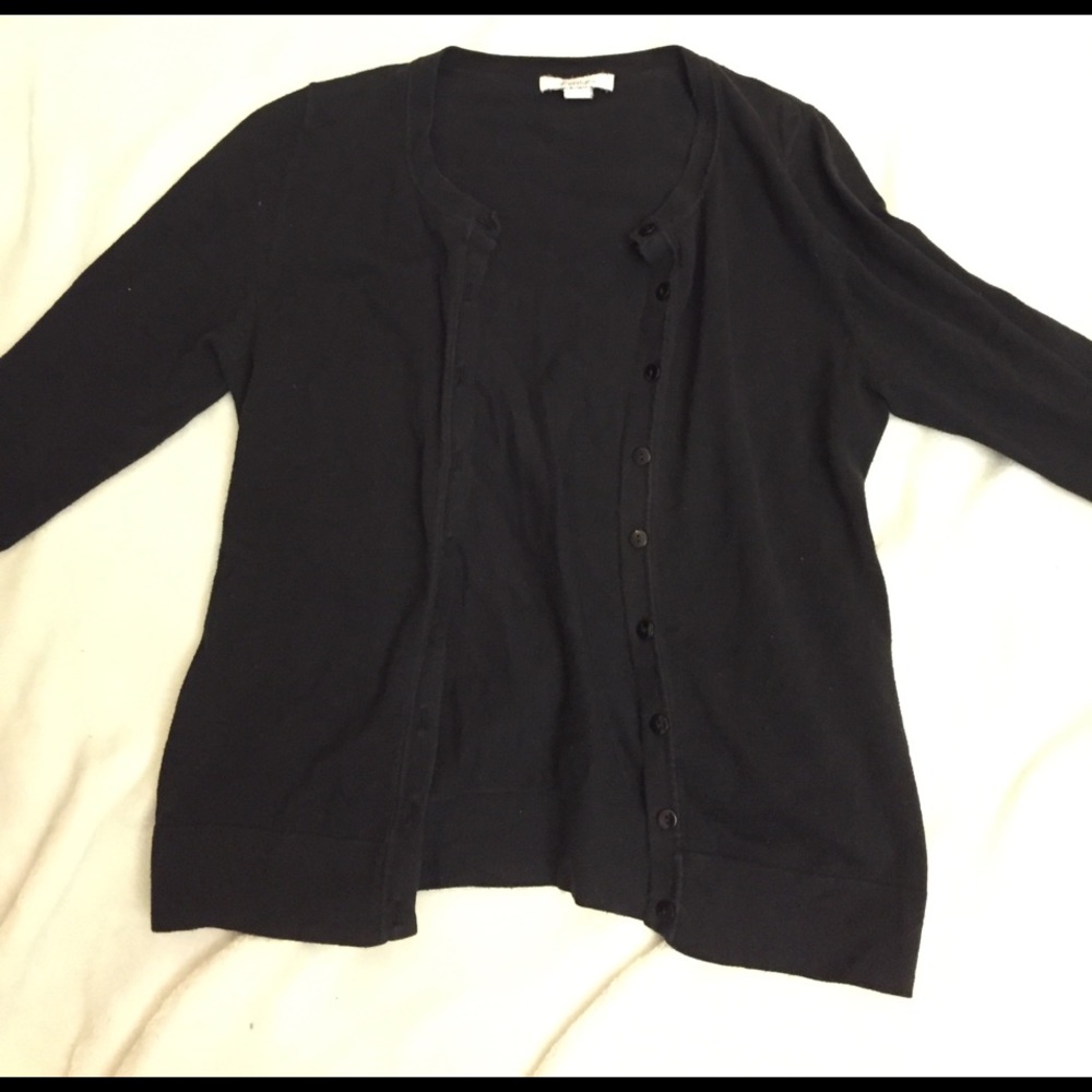 Dressbarn Black Cardigan