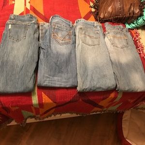 4 Pairs of Cinch Jeans