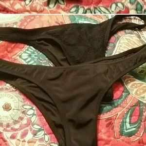 Two itsy bikini bottoms