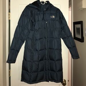 Navy  north face jacket. Women's large