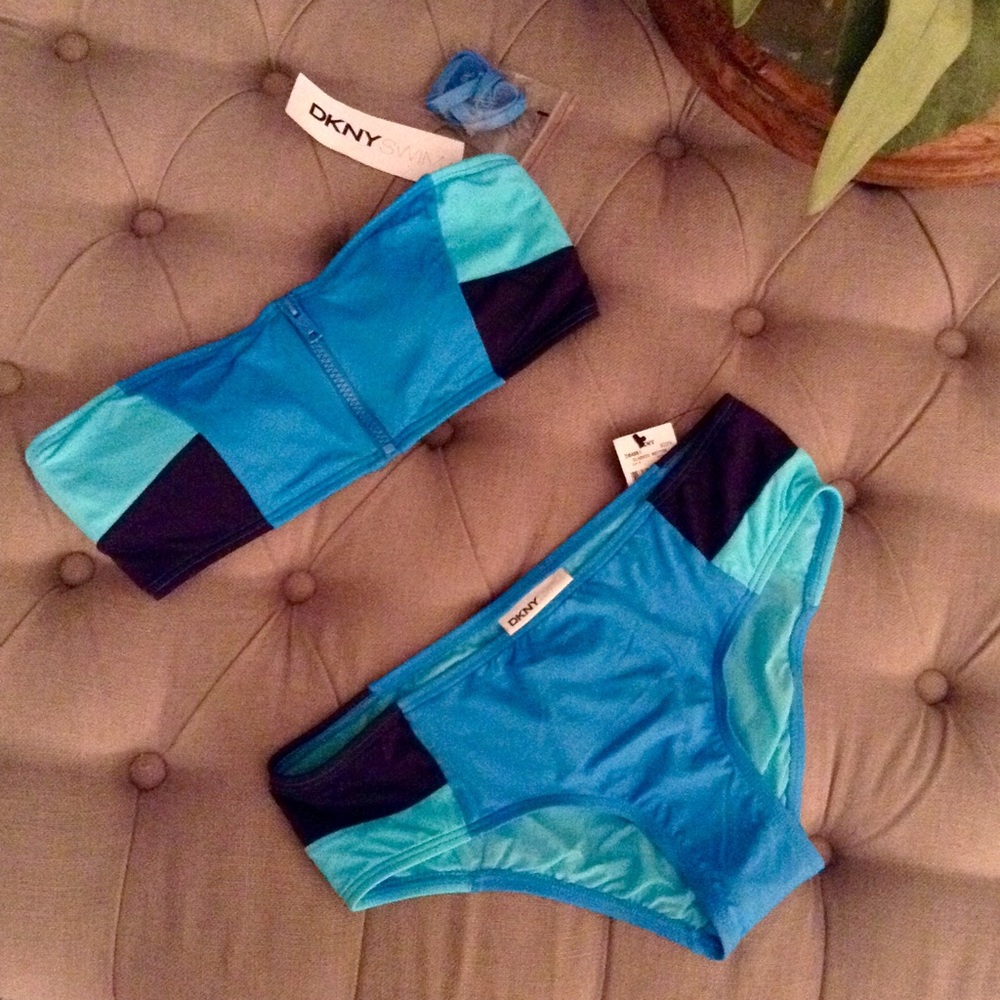 NWT! Cute DKNY Bikini Set
