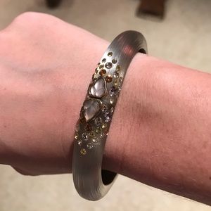 Alexis Bittar jeweled hinge bracelet