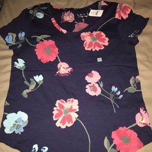 Ladies Floral Tee