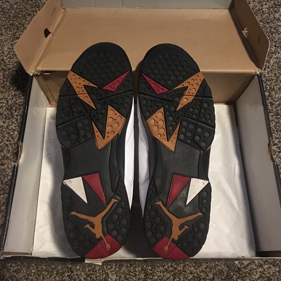 Air Jordan Retro 7 Cardinal - Picture 5 of 7