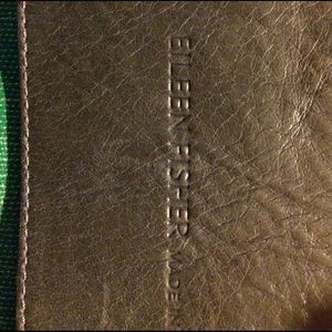 Eileen Fisher leather wrap belt