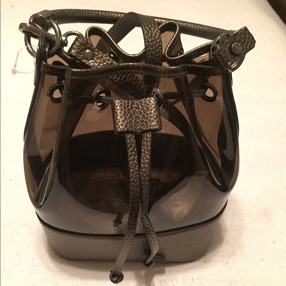 Zara transparent classic tote