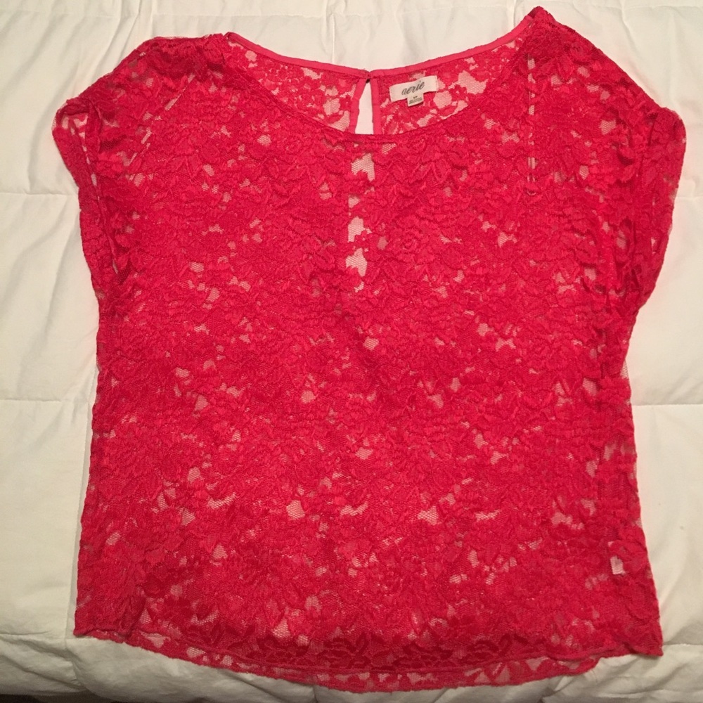Aerie sheer top!