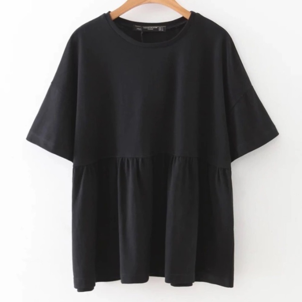 Black tee