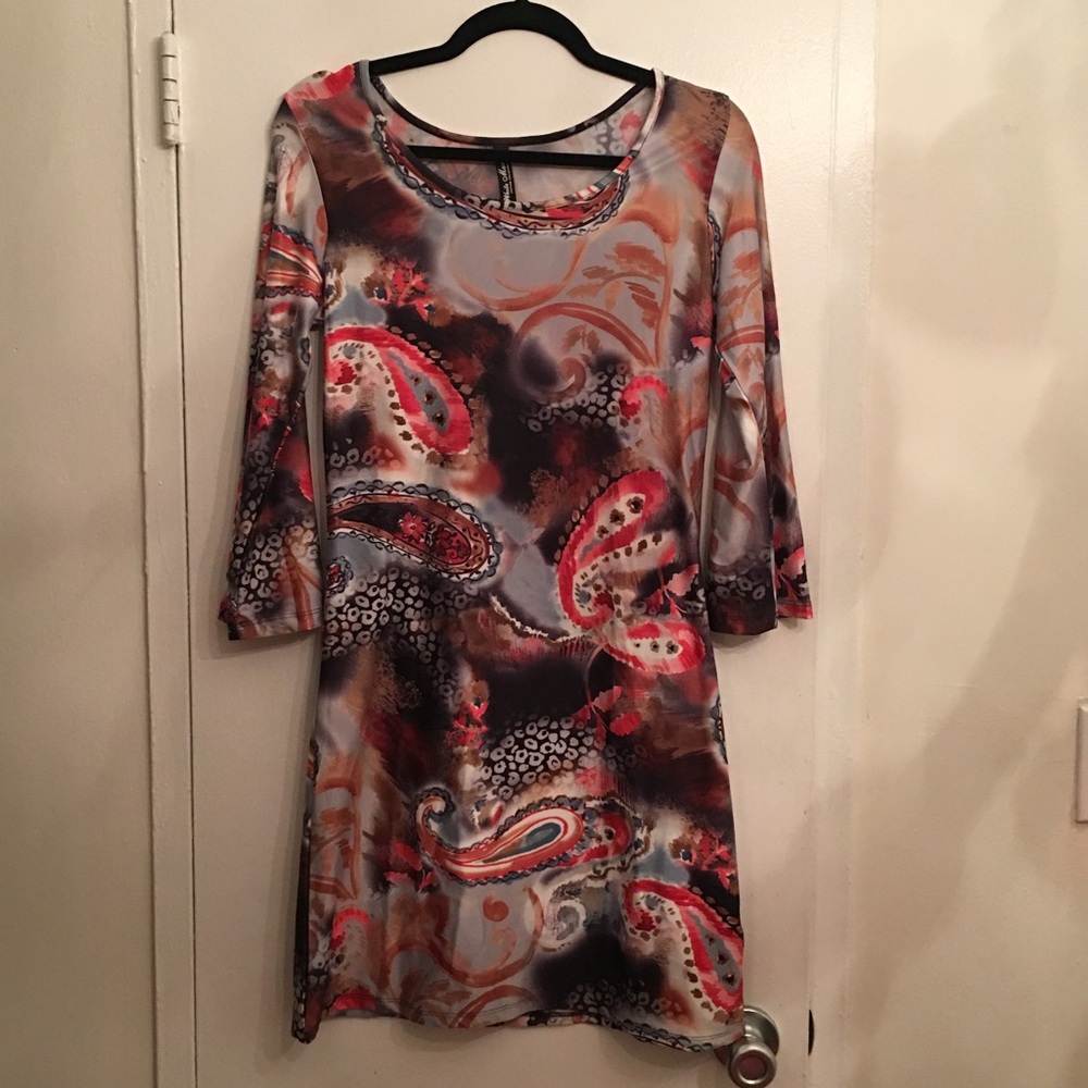 🍷Sexy boho print dress