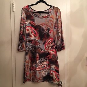 🍷Sexy boho print dress