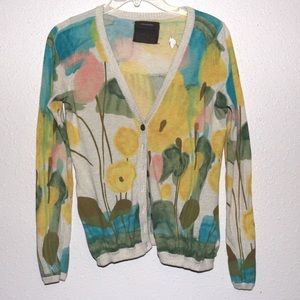 Floral Cardigan by Anthropoloie Guinevere