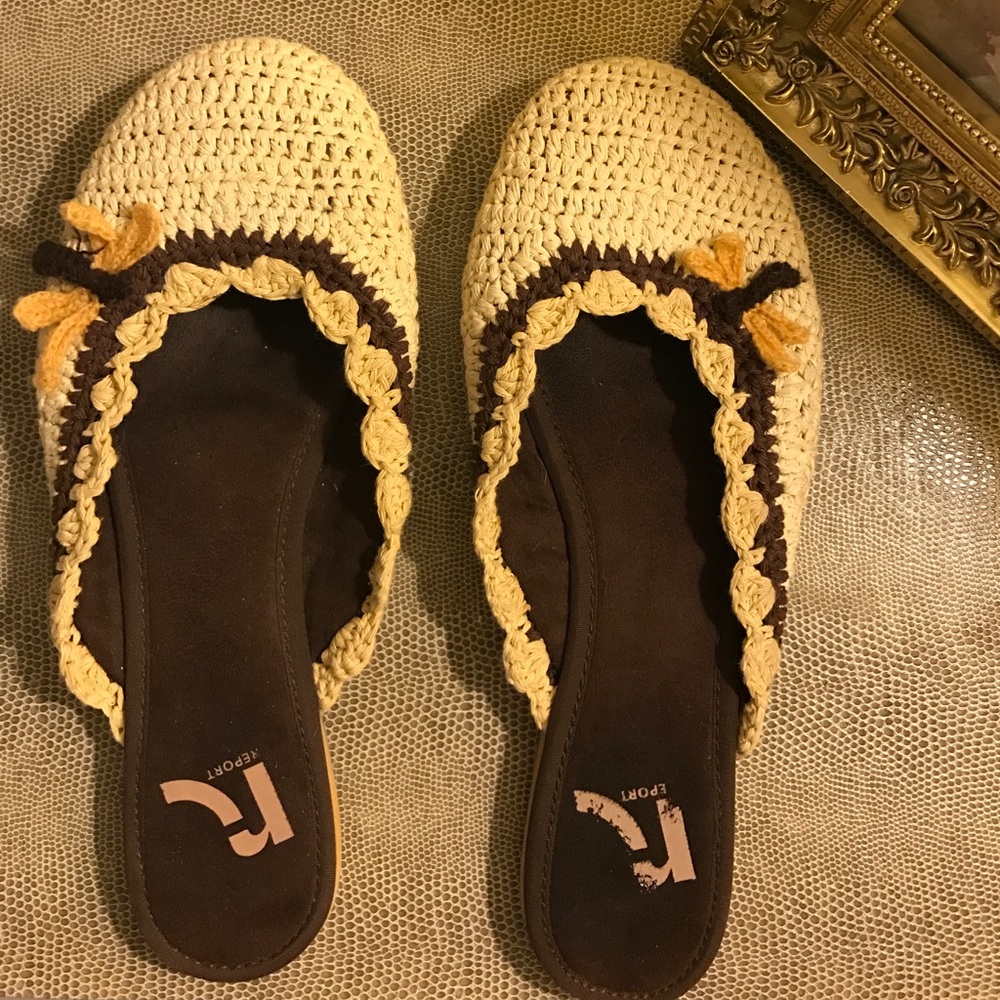 Crochet flats - Size 6 1/2