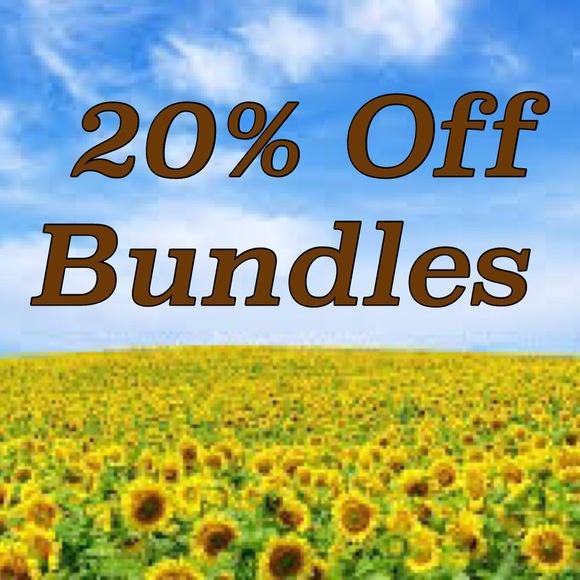 BUNDLE DISCOUNT 20% - Picture 1 of 1