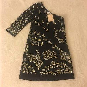 One shoulder cocktail dress from Spain